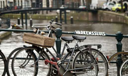 biking in the Netherlands